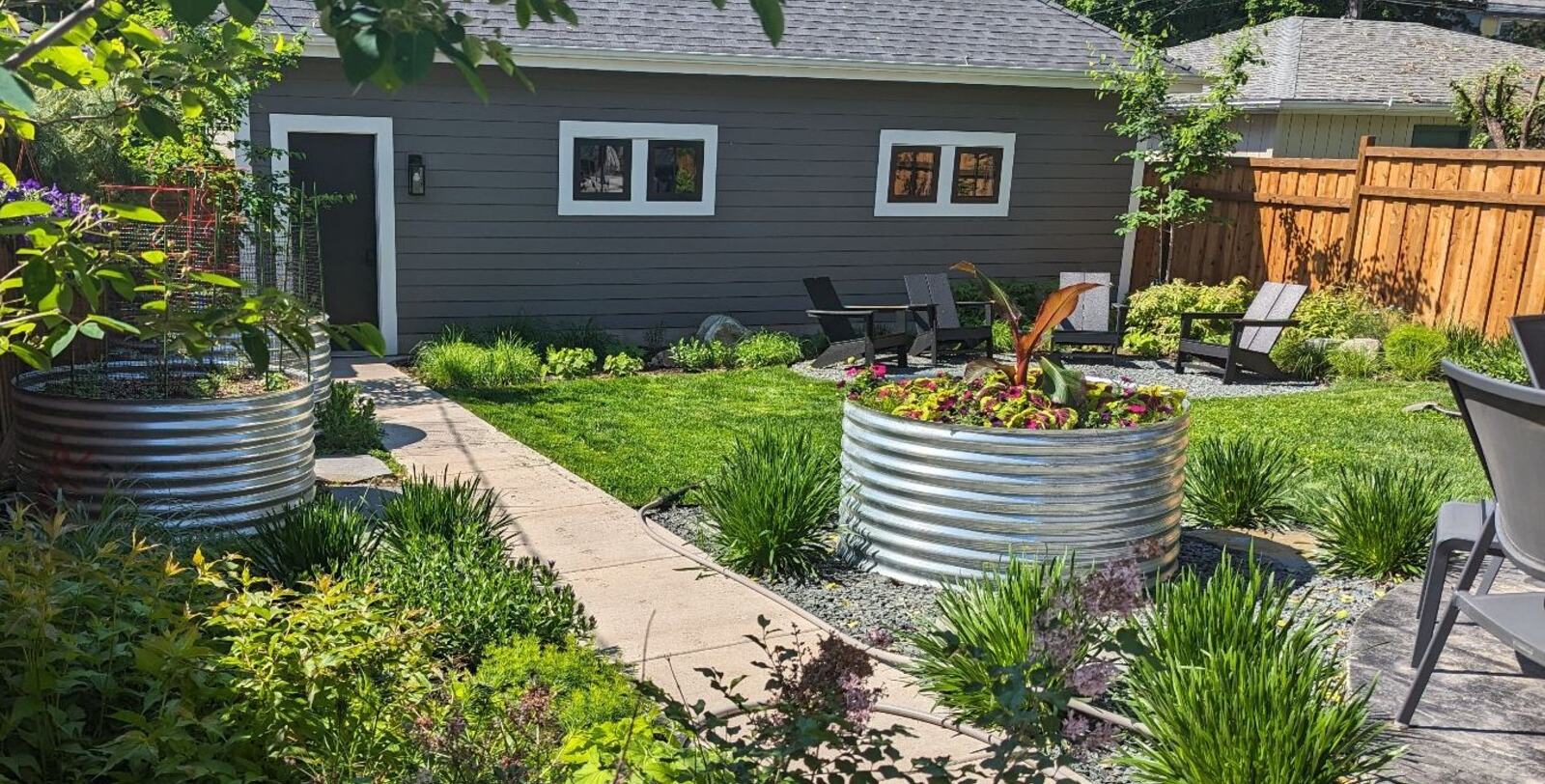 Landscape design and installation by Field Outdoor Spaces, Minneapolis and St. Paul