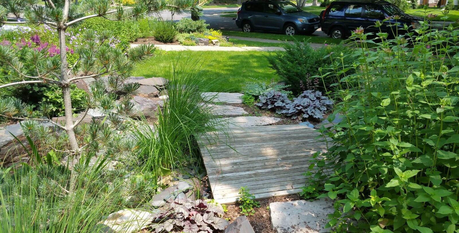 Landscape design and installation by Field Outdoor Spaces, Minneapolis and St. Paul